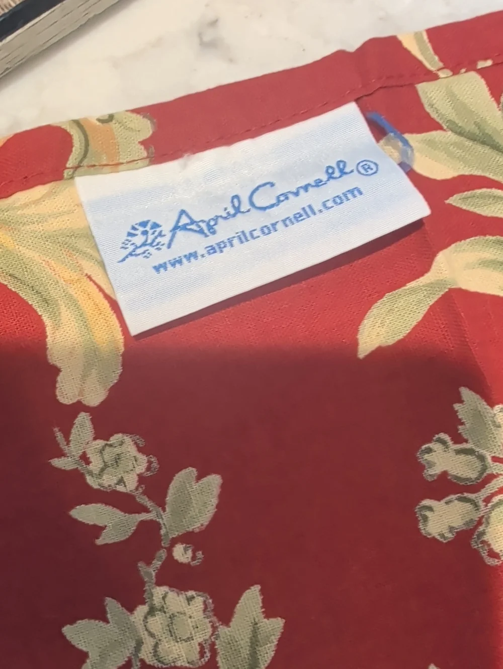 Set Of 10 April Cornell Napkins